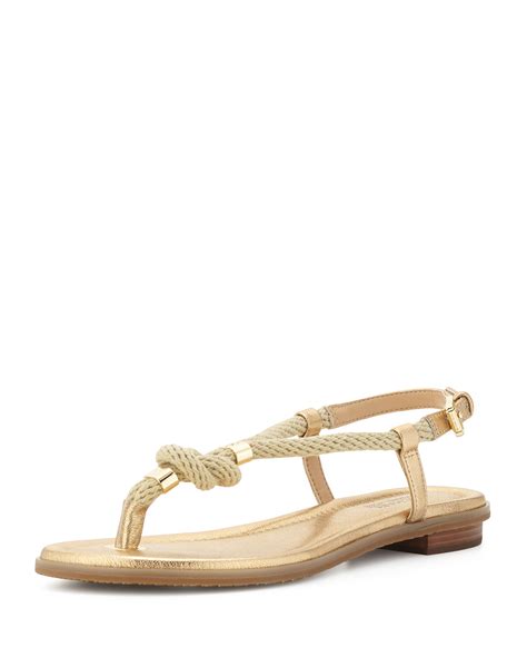 michael kors holly rope trim sandal|Michael Kors Holly T.